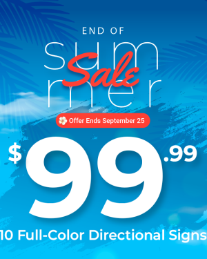 End of Summer Sale